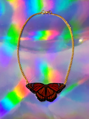 *PRE-ORDER* Monarch Butterfly Necklace