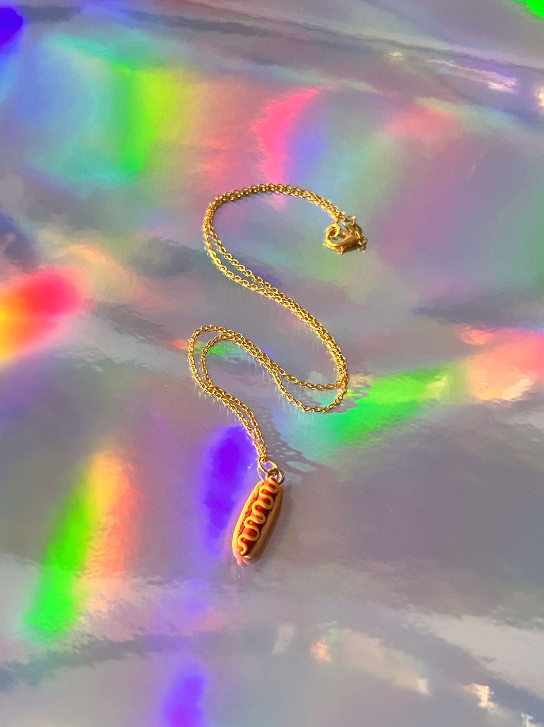 Hot Dog Necklace (chain)