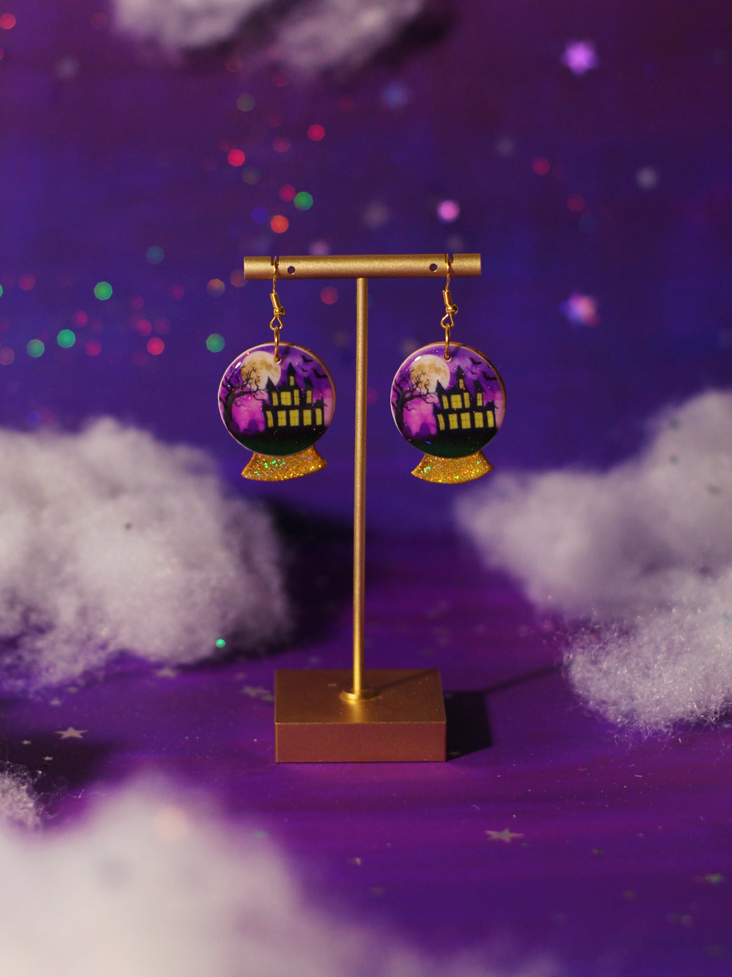 Mini Haunted House Crystal Balls