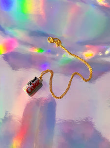 Diet Cola Necklace (chain)