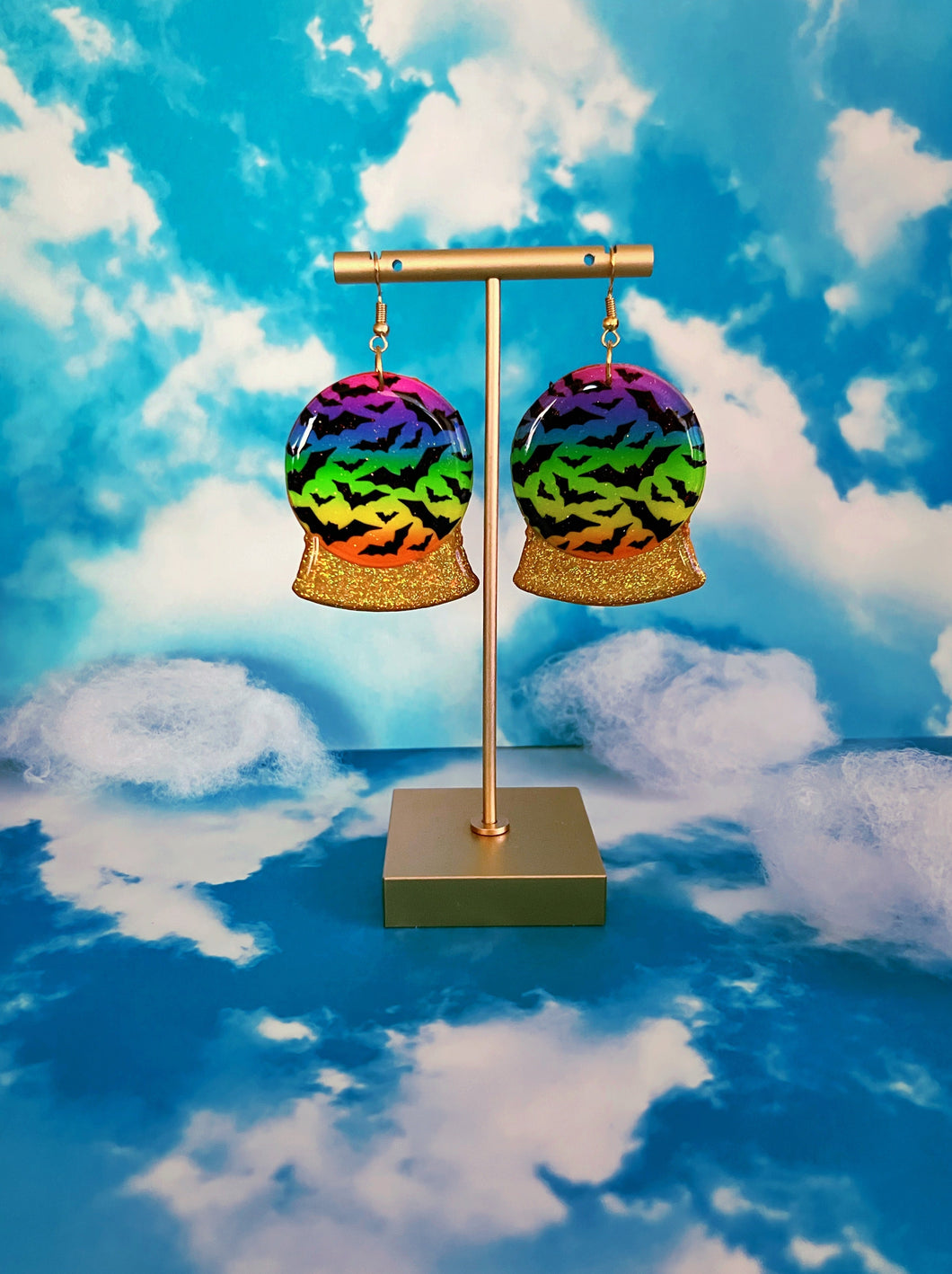 *Mini* Rainbow Glow Bat Crystal Balls
