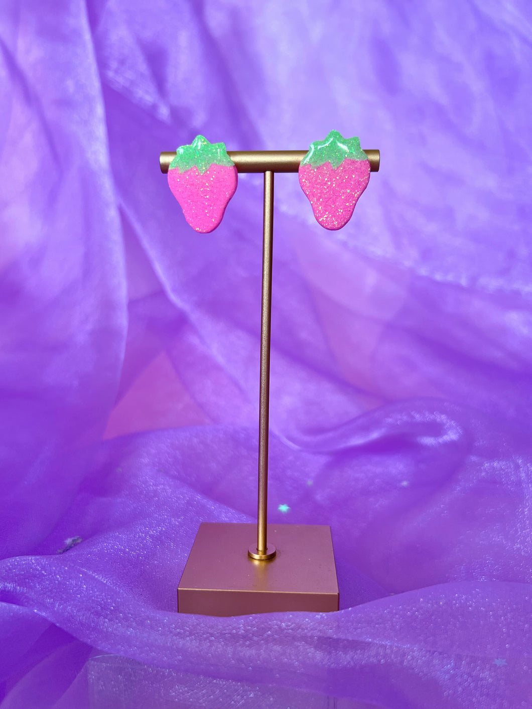 Pink Sparkleberry Studs