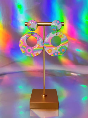 Rainbow Daydream Mini Mod Hoops