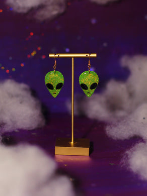 Mini Alien Head Dangles