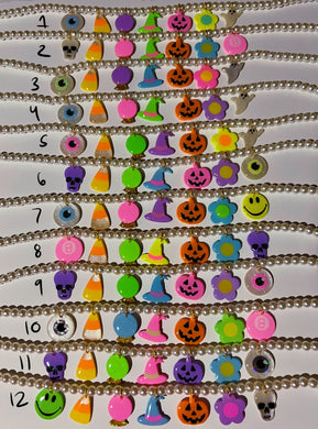 Pastel Halloween Charm Choker