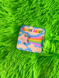 Shooting Star Rainbow Barrette