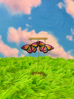 Rainbow Monarch Dangles