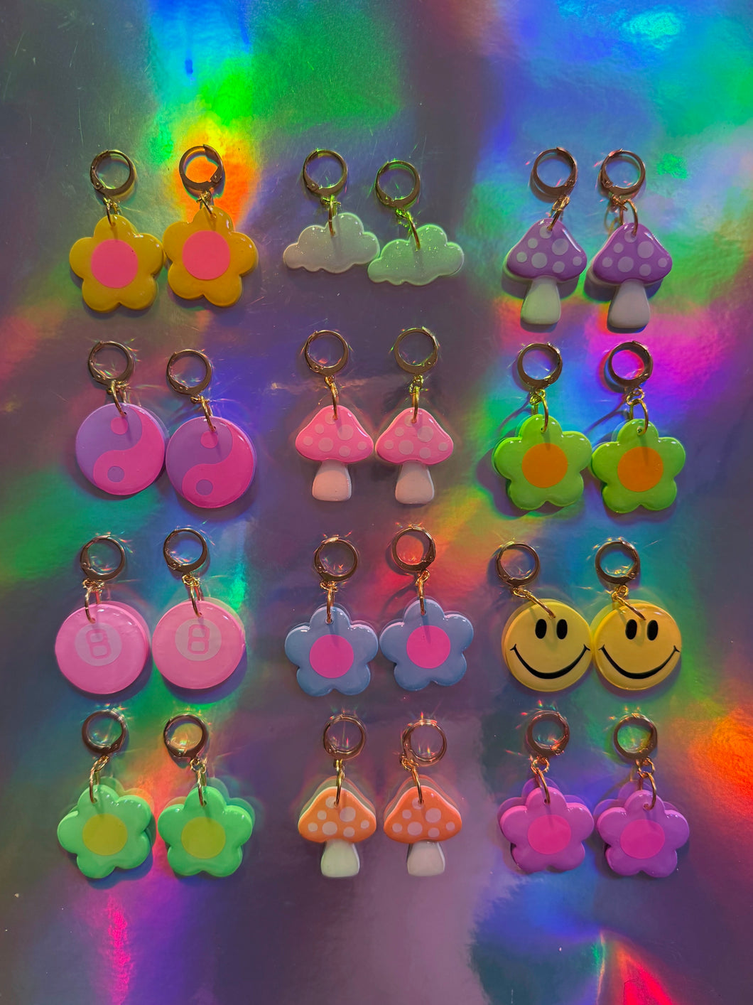 Blush Daisy Danglies