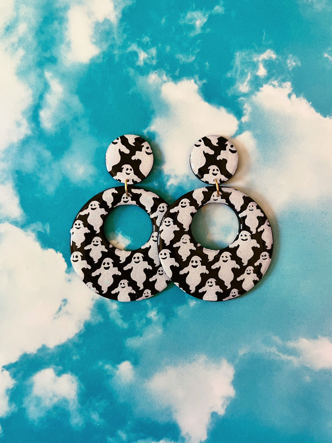 XL Ghost-Print Mod Hoops
