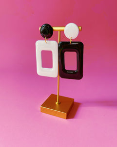 Black and White Mix & Match Rectangles