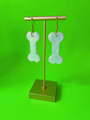 Halloween Sparkly Bone Dangles