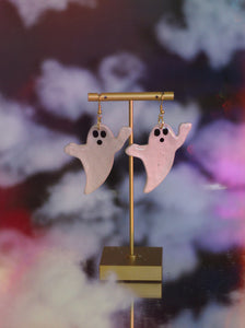 Sparkly Ghost Dangles