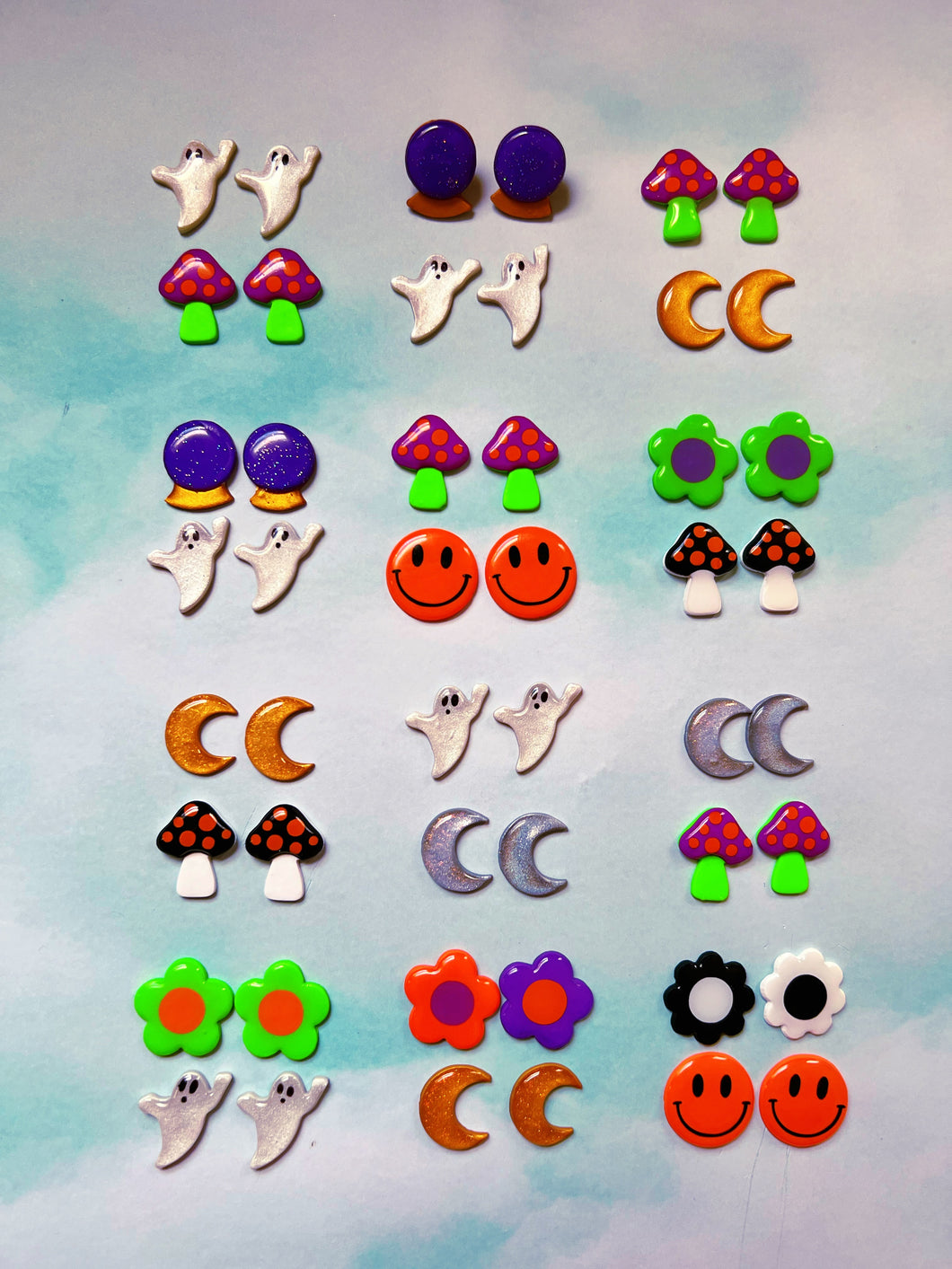 *SALE* Halloween Mystery Stud Pack