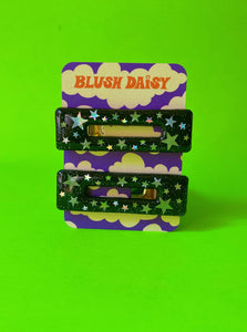 Starry Night Barrette Set