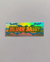 Load image into Gallery viewer, Blush Daisy Holographic Cloud Sticker