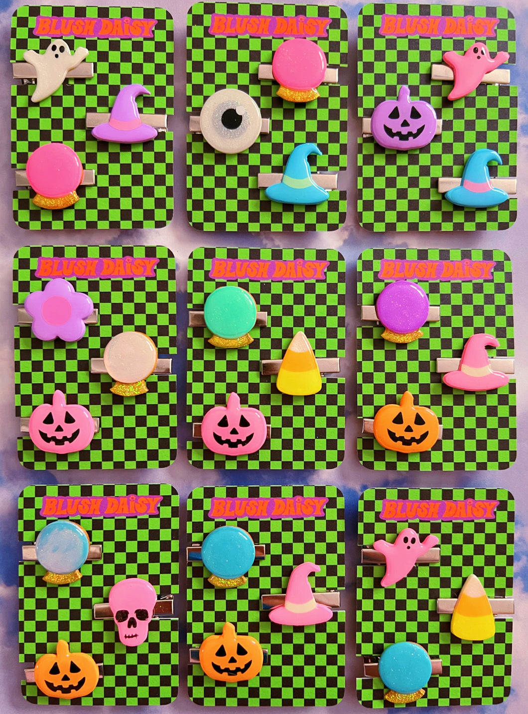 Mystery Pastel Halloween Hair clips