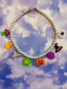 Halloween Charm Choker