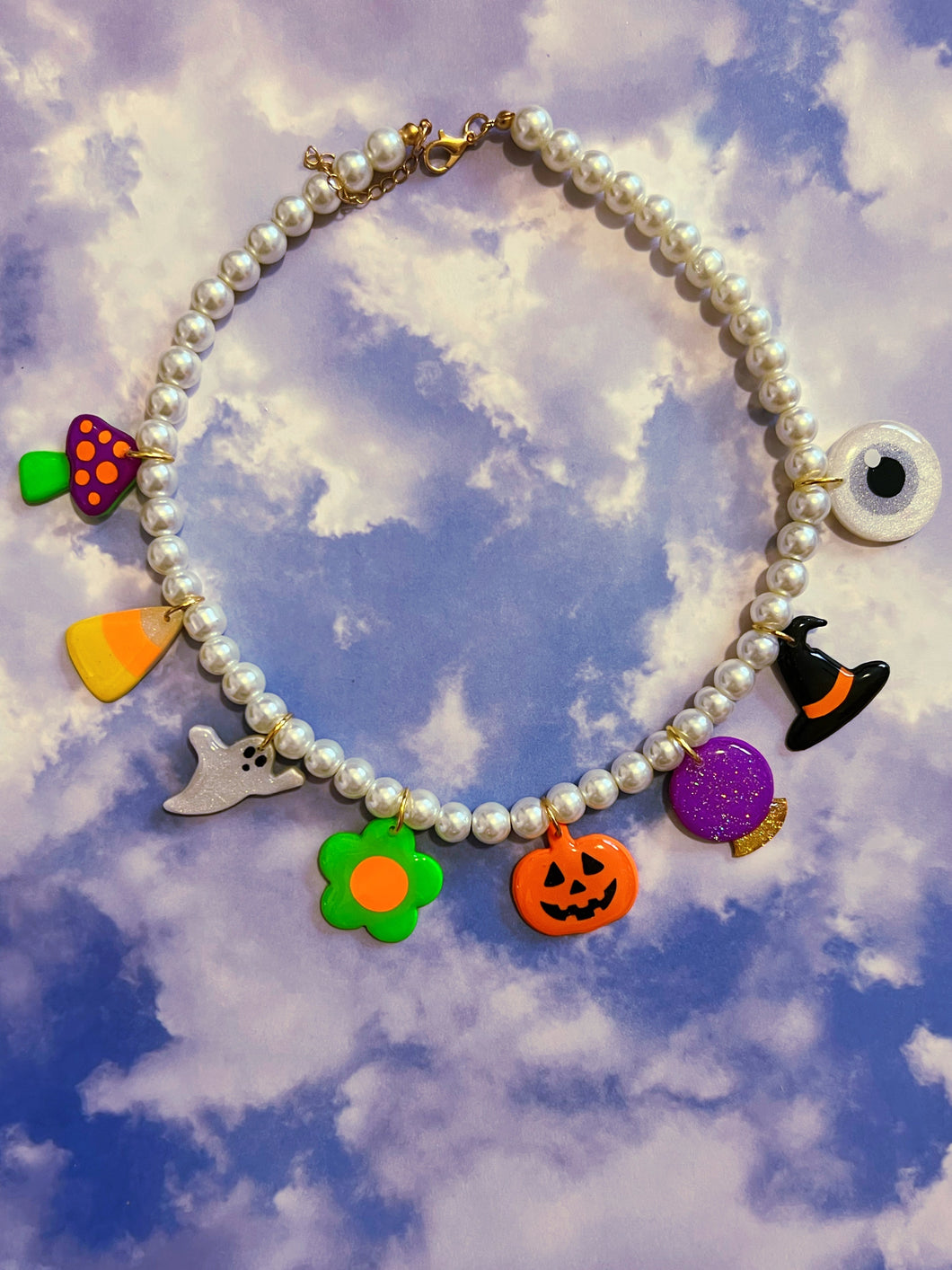 Halloween Charm Choker